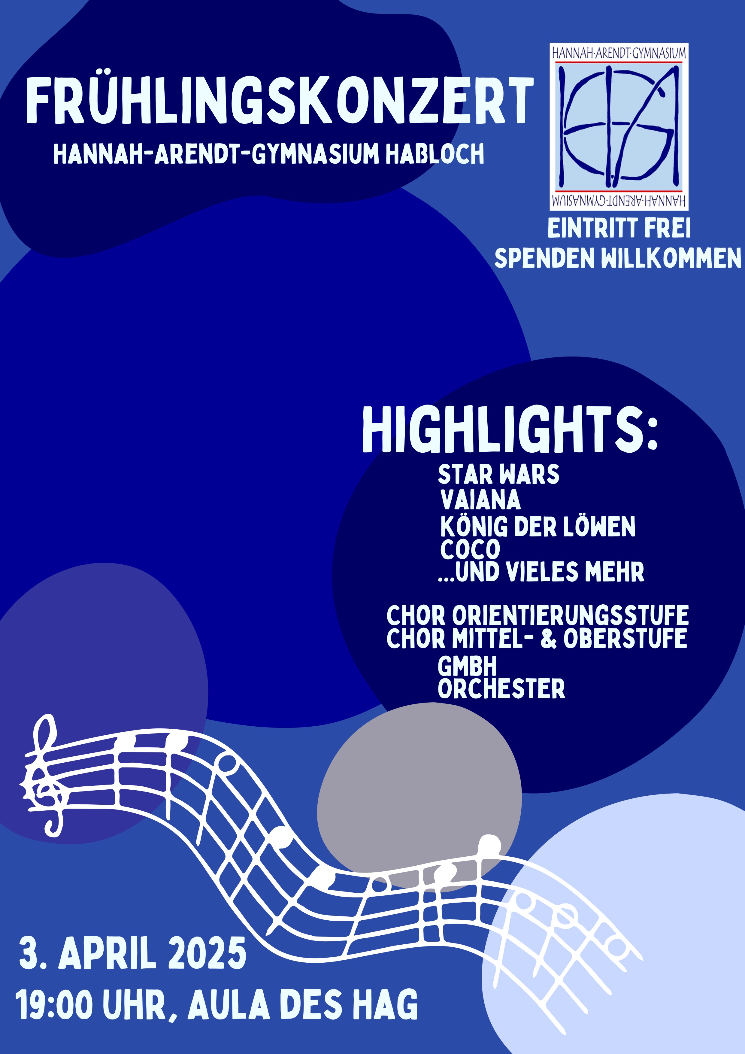 Plakat Frühlingskonzert