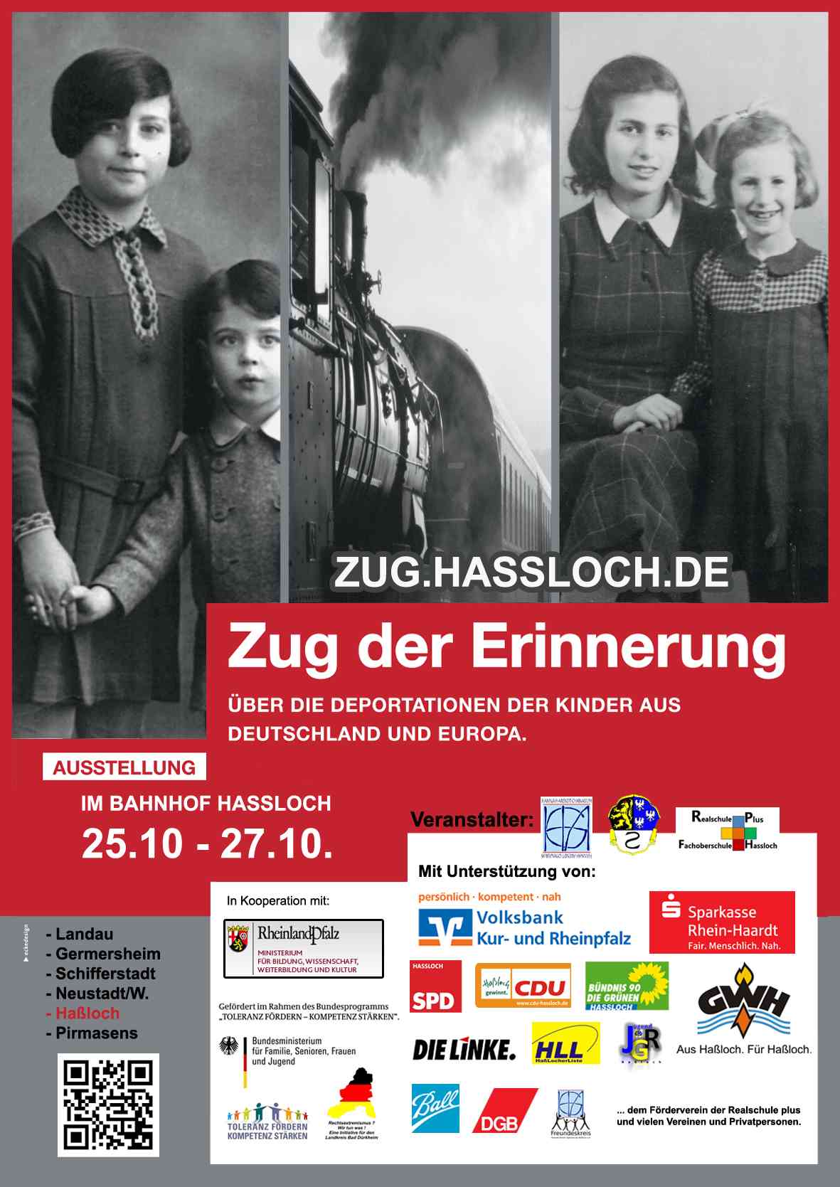 Plakat Zug der Erinnerung Plakat Zug der Erinnerung